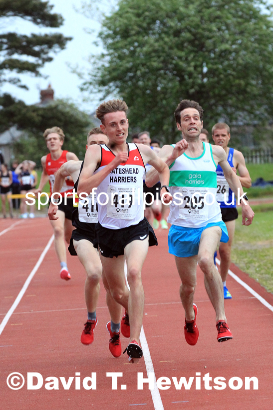 3000 metres, 2022 NEGP No. 2, Hebburn. Photo: David T. Hewitson/Sports for All Pics